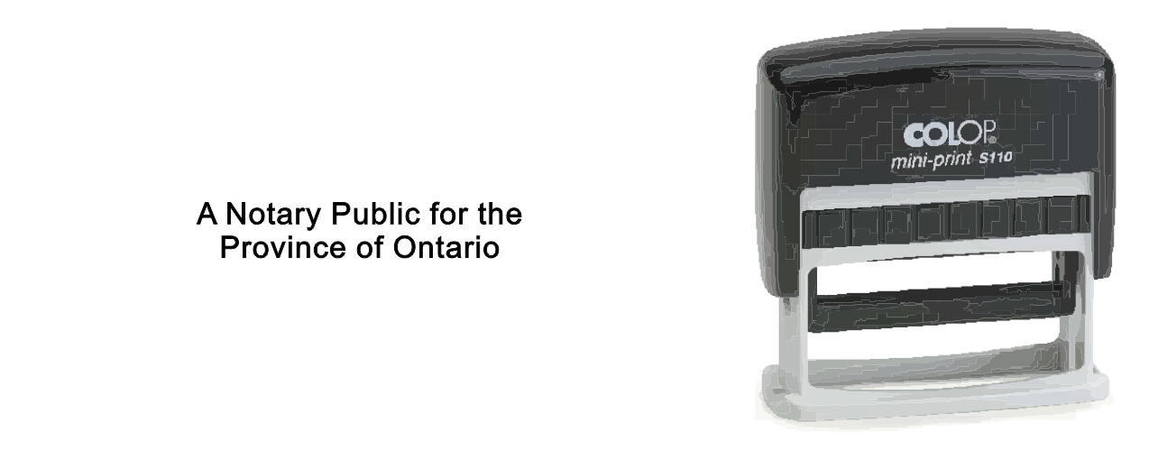 ON15S+%22Notary%22+Self-Inking+Stamp